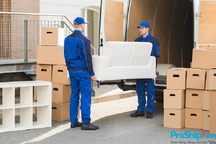 Dịch vụ chuyển nhà liên tỉnh trọn gói uy tín của Proship