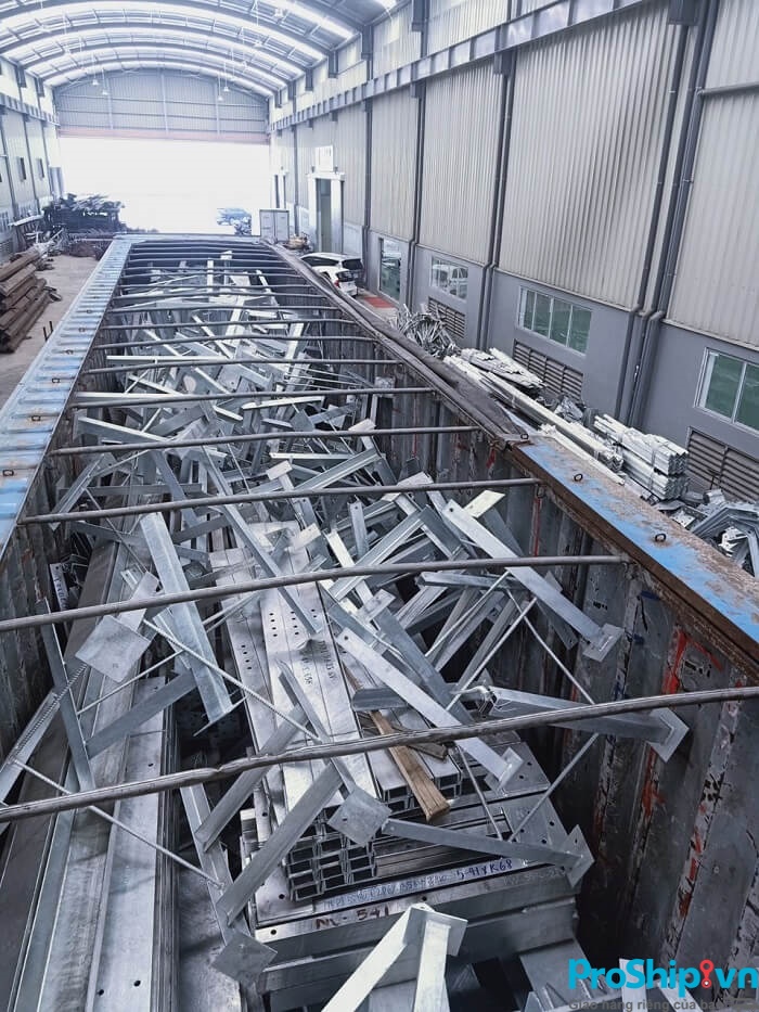 Dịch vụ vận chuyển sắt thép, thép cuộn uy tín của Proship.vn