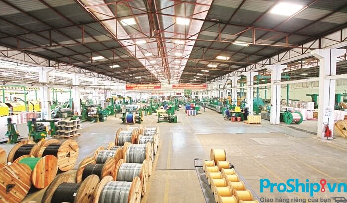 Dịch vụ vận chuyển dây điện, cáp điện toàn quốc của Proship