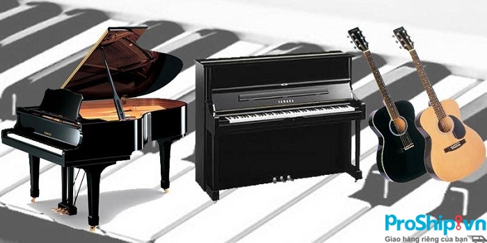 Dịch vụ vận chuyển đàn guitar, đàn Piano, nhạc cụ an toàn của Proship.vn