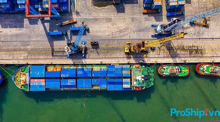 Quy trình vận chuyển hàng hóa bằng đường biển tuyến Bắc Nam của Proship