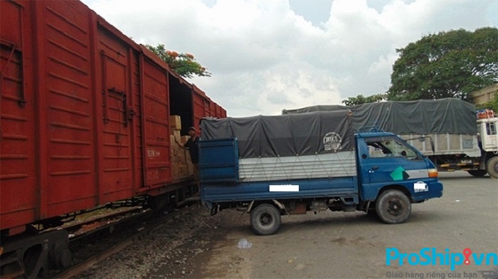Dịch vụ vận chuyển nông sản bằng đường sắt Bắc Nam của Proship