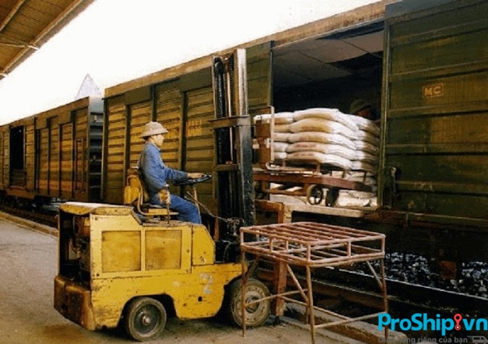 Dịch vụ vận chuyển nông sản bằng đường sắt Bắc Nam của Proship
