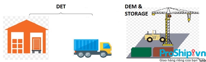 DEM và DET là phí gì? Giữa DEM và DET có đặc điểm khác nhau như thế nào?