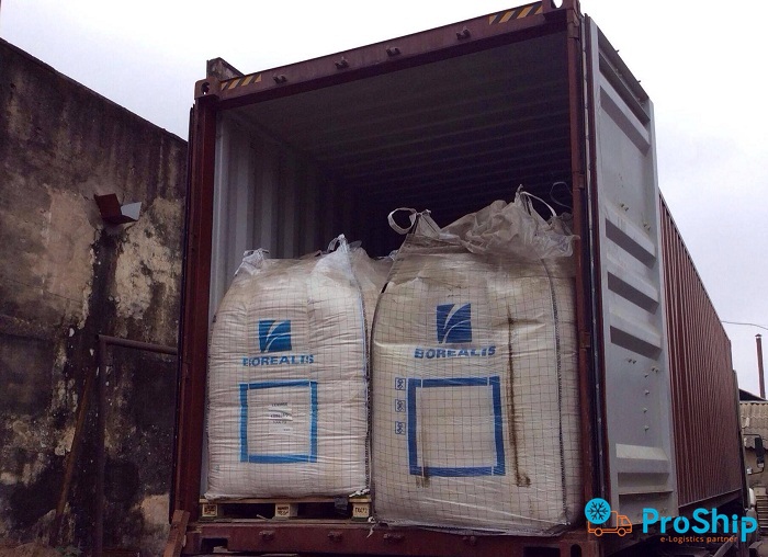 Proship nhận vận chuyển hạt nhựa tuyến Bắc Nam bằng Container