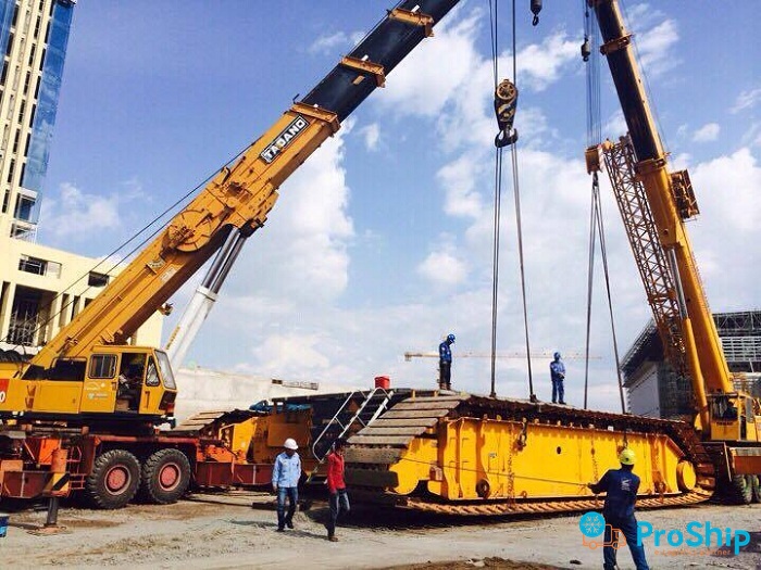 Dịch vụ vận chuyển máy móc, thiết bị công trình toàn quốc
