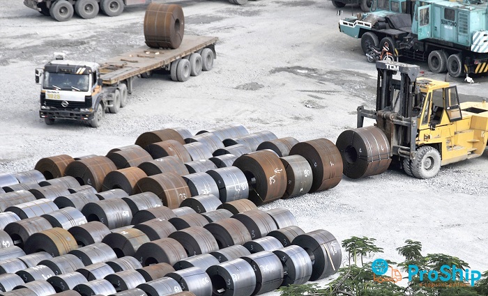Dịch vụ vận chuyển thép cuộn cho các công trình trên toàn quốc