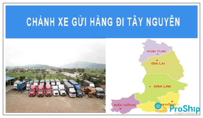 Dịch vụ chuyển hàng đi các tỉnh Tây Nguyên bằng Container giá rẻ