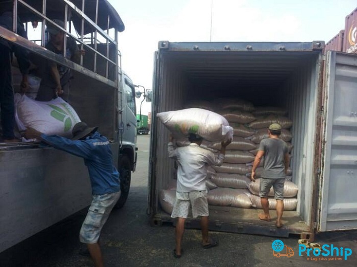 Dịch vụ vận chuyển Gạo bằng Container giá thành cạnh tranh