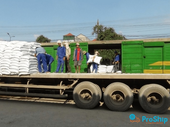 Dịch vụ vận chuyển Gạo bằng Container giá thành cạnh tranh