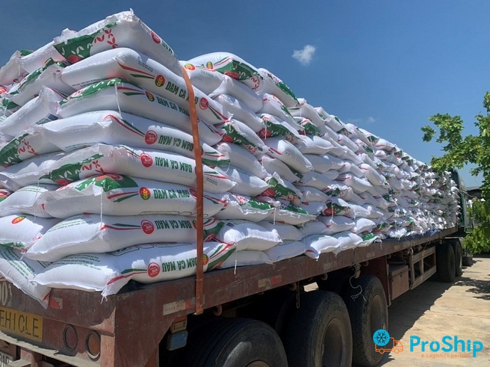 Proship nhận vận chuyển phân bón bằng Container Bắc Nam