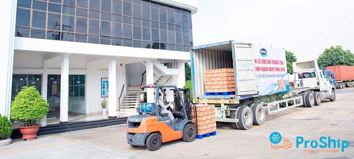 Vận chuyển Sữa và các sản phẩm từ sữa bằng Container lạnh giá rẻ