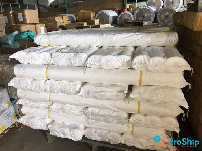 Dịch vụ vận chuyển vải cuộn số lượng lớn bằng container toàn quốc