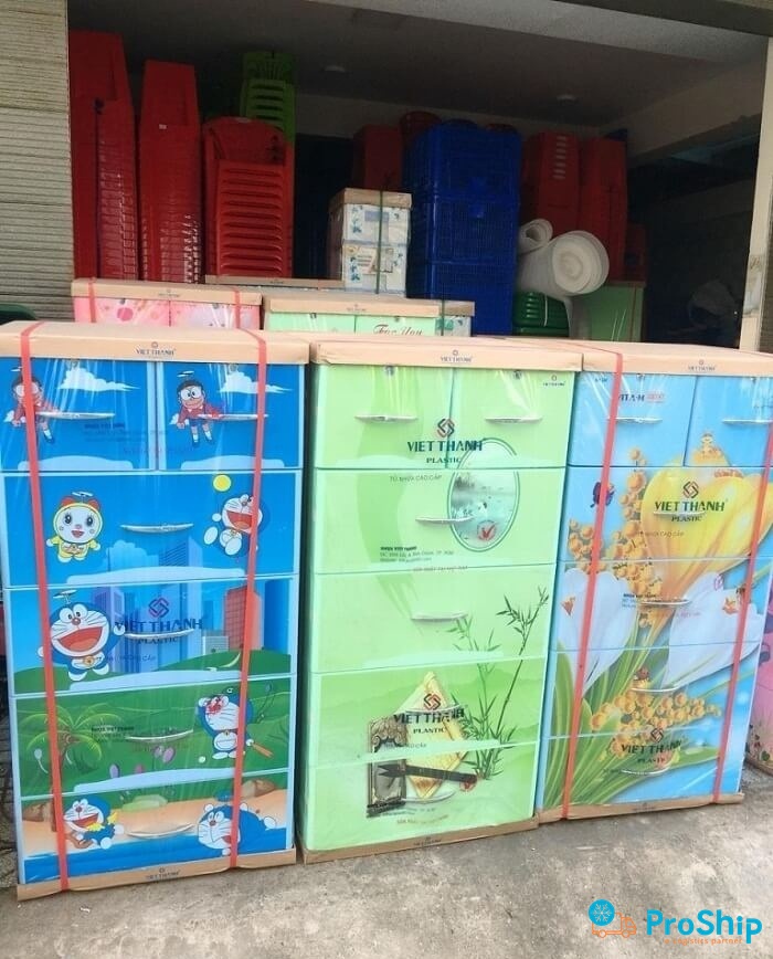 Dịch vụ vận chuyển nhựa gia dụng bằng Container tuyến Bắc Nam giá rẻ