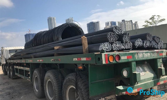 Proship nhận chuyển thanh nhôm, inox, sắt thép uy tín, giá rẻ và an toàn