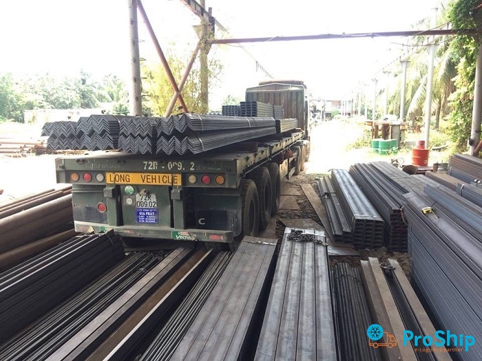 Proship nhận chuyển thanh nhôm, inox, sắt thép uy tín, giá rẻ và an toàn
