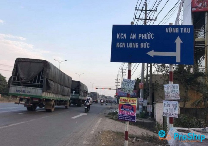 Nhận vận chuyển hàng đi KCN An Phước - Đồng Nai từ Sài Gòn trong ngày