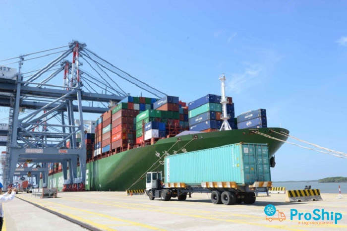 Proship nhận chuyển hàng xuất khẩu đến cảng Cái Mép nhanh chóng, giá rẻ