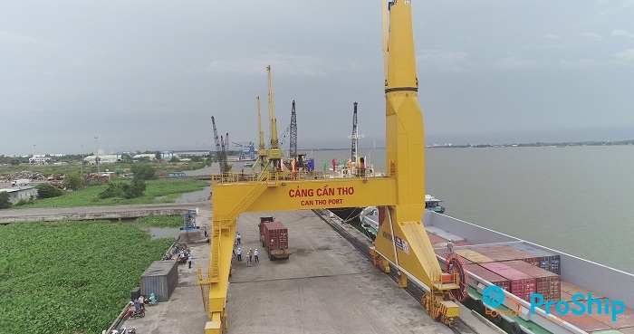 Proship nhận chuyển hàng xuất khẩu đi cảng Cần Thơ nhanh chóng và uy tín