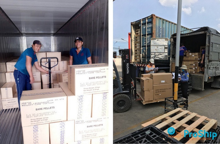 Proship nhận vận chuyển hàng hóa tới KCN Yên Bình bằng Container giá rẻ