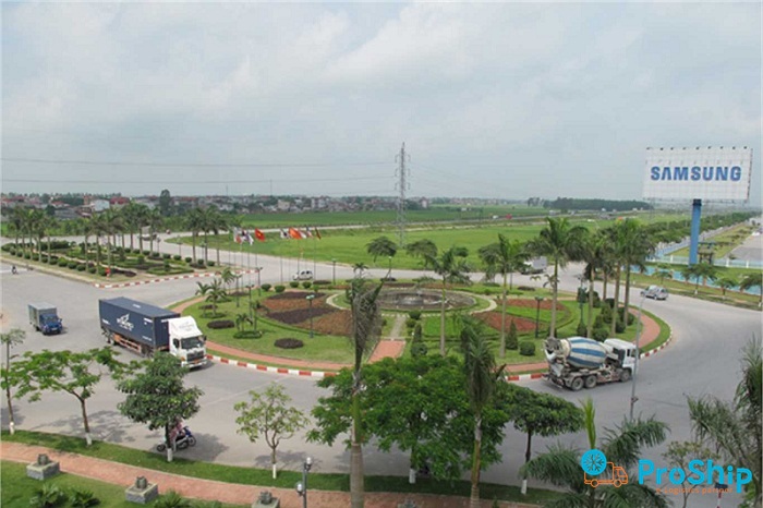 Hỗ trợ chuyển hàng tới KCN Yên Phong - Bắc Ninh uy tín, giá thành cạnh tranh